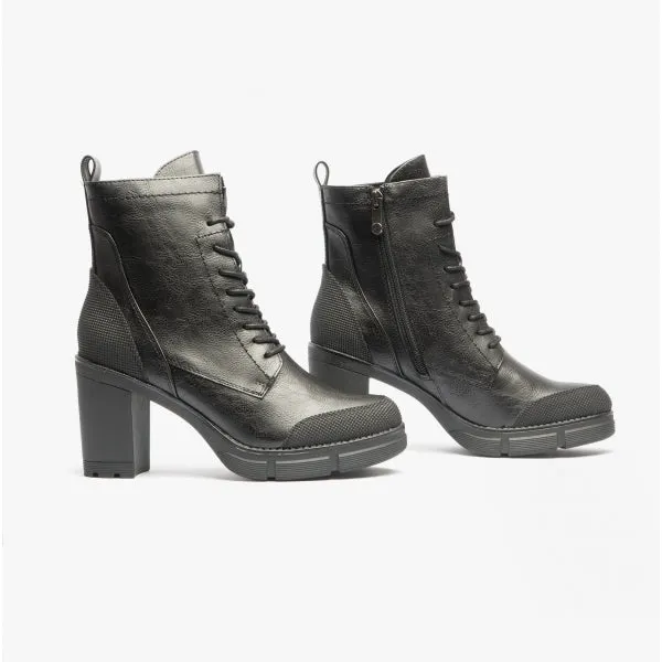 25249-29-098 Ladies Boots Black Comb