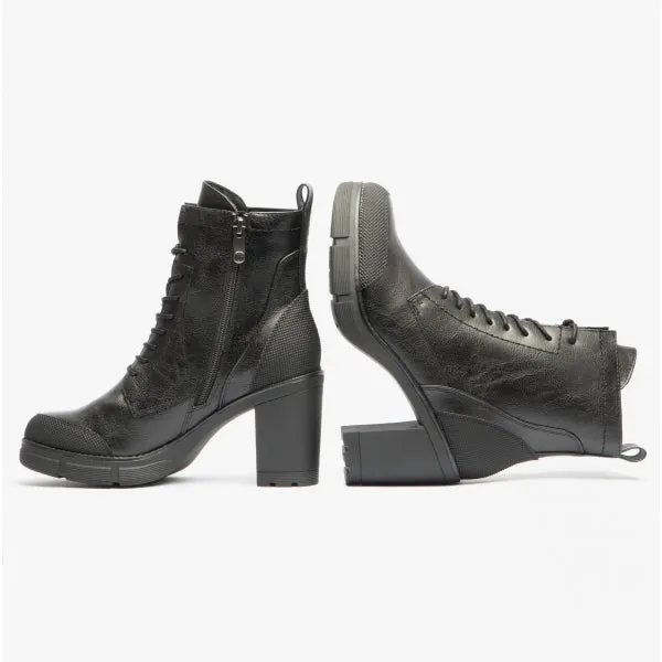 25249-29-098 Ladies Boots Black Comb