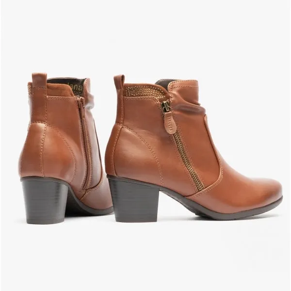 25363-29-305 Ladies Ankle Boots Brown