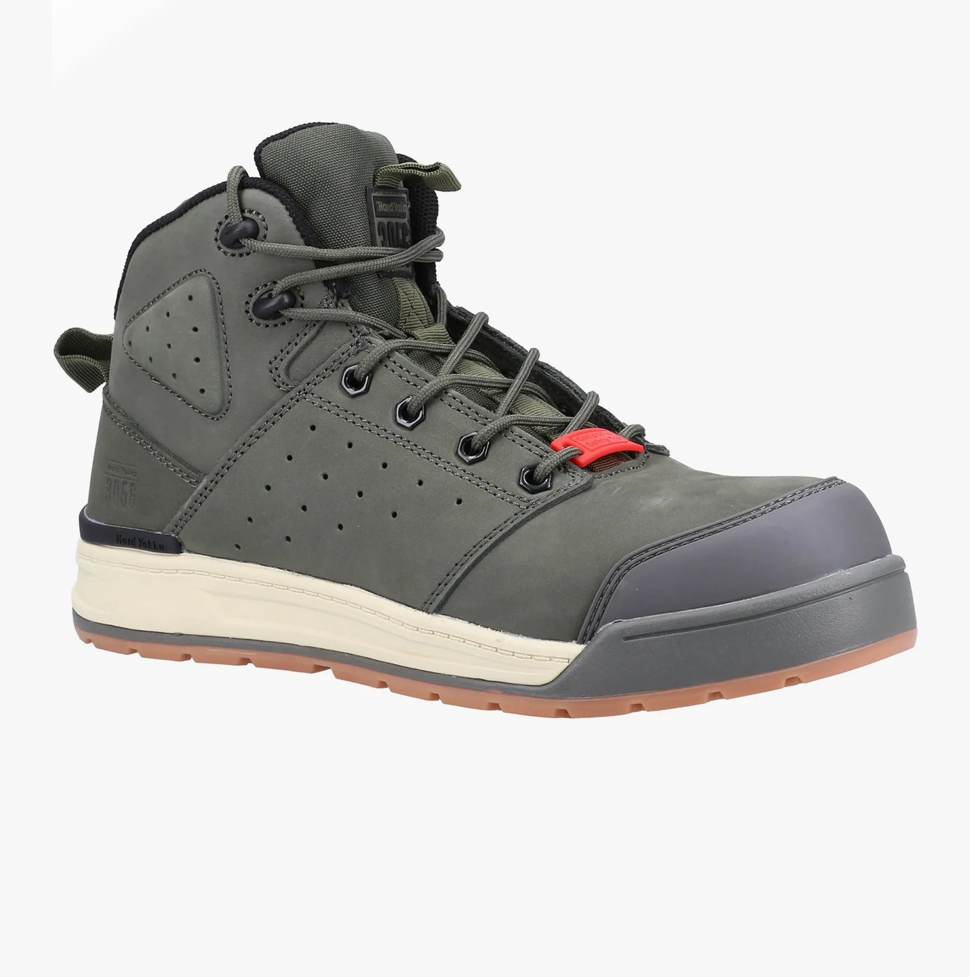3056 Mens Safety Boots Green