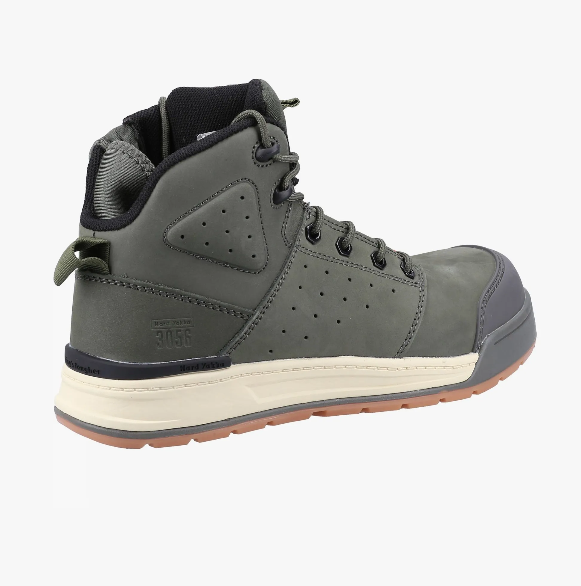 3056 Mens Safety Boots Green