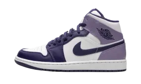 Air Jordan 1 Mid "White Sky J Purple (GS)"