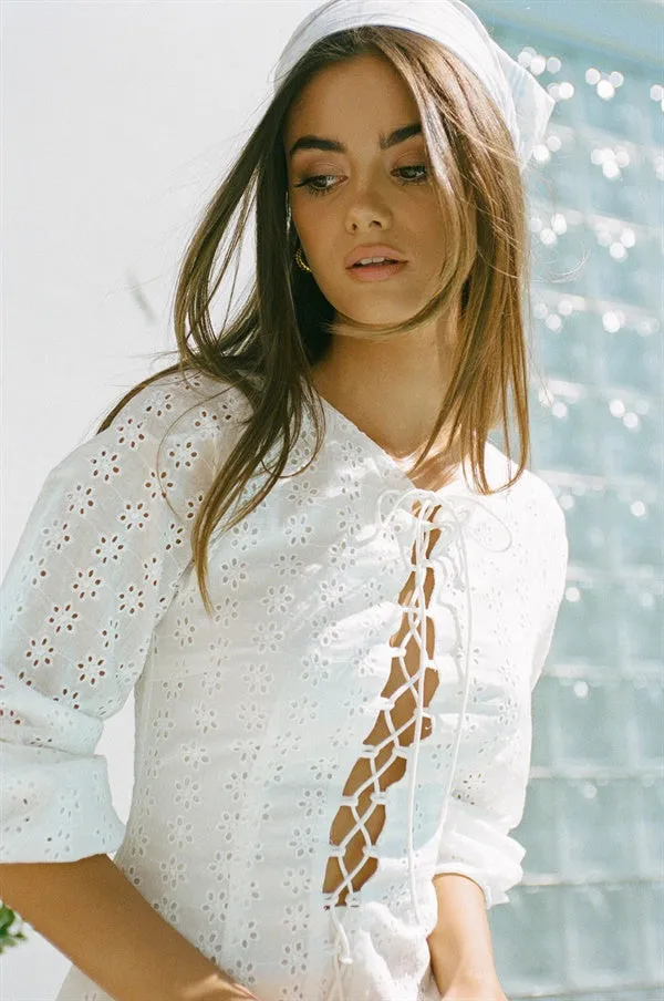 Alma Dress - Eyelet