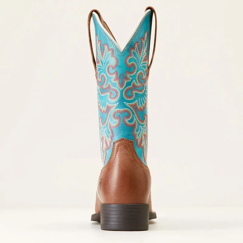 Ariat Women's Round Up Wide Square Toe Stretchfit Boot