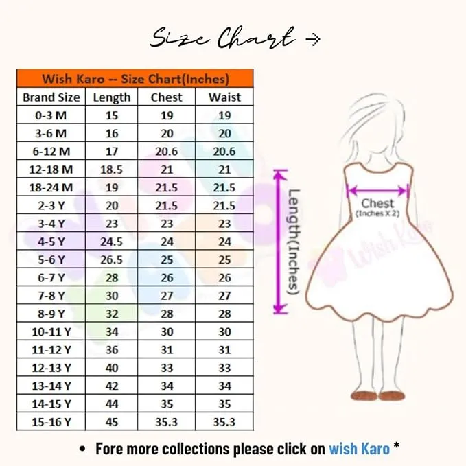 Baby Girls Knee Length Frock
