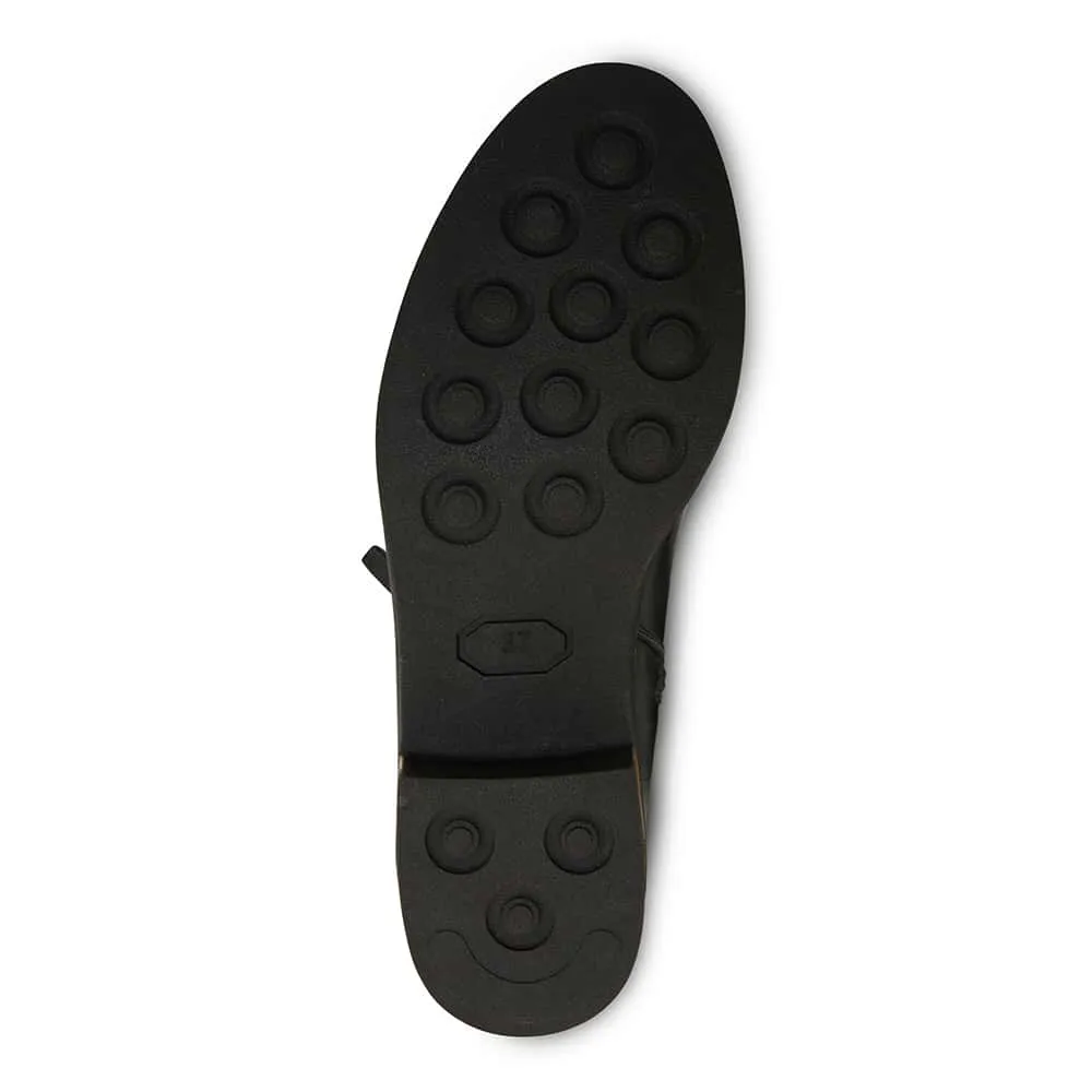Bethany Boot in Black Leather