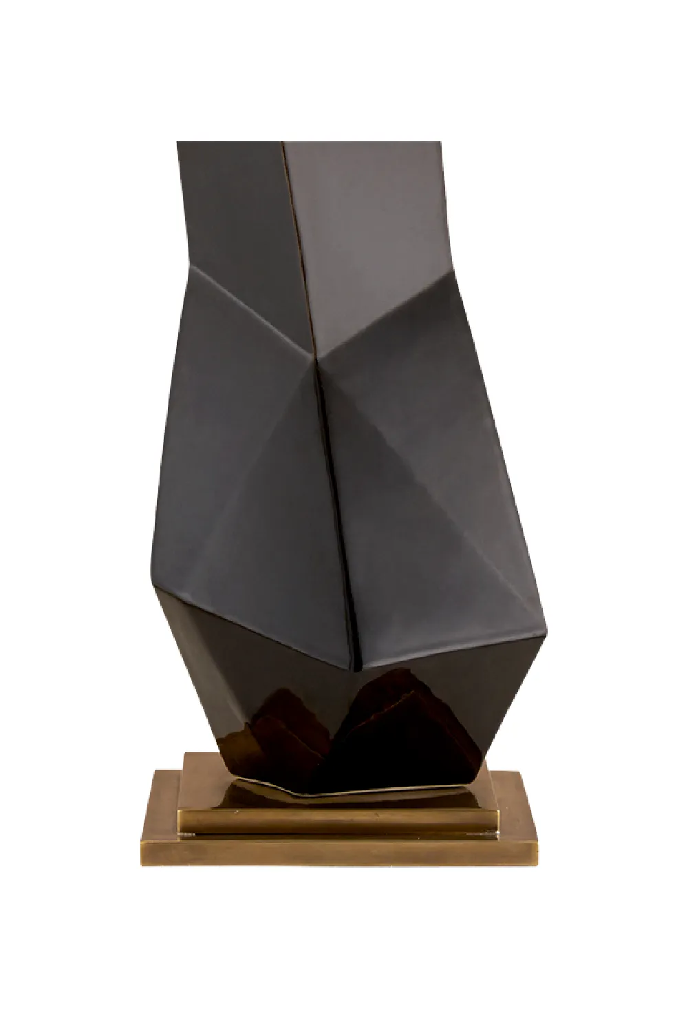 Black Cubist Table Lamp | Andrew Martin Bayliss