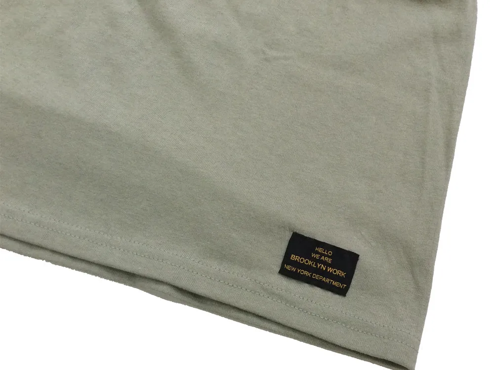 Brooklyn Work Mechanic S/S Tee Stonewash Green