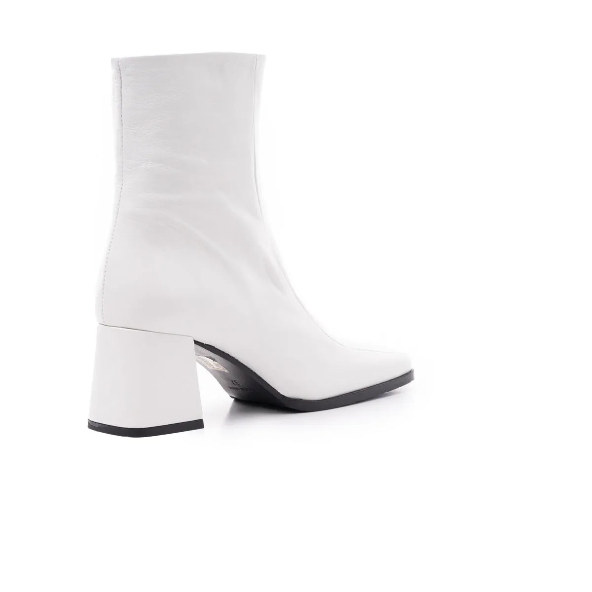 Carlton White Leather