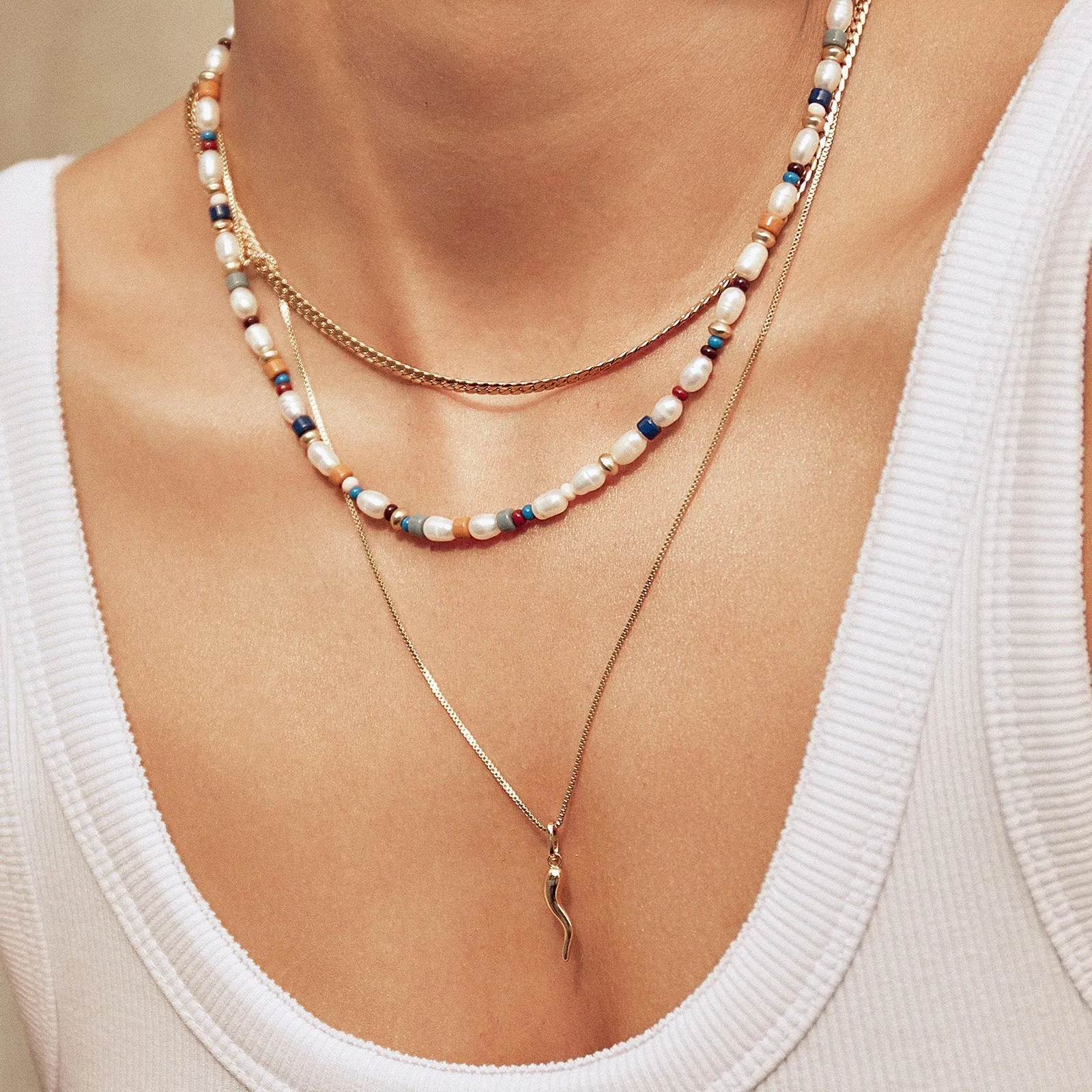 Chelsea Pearl Necklace