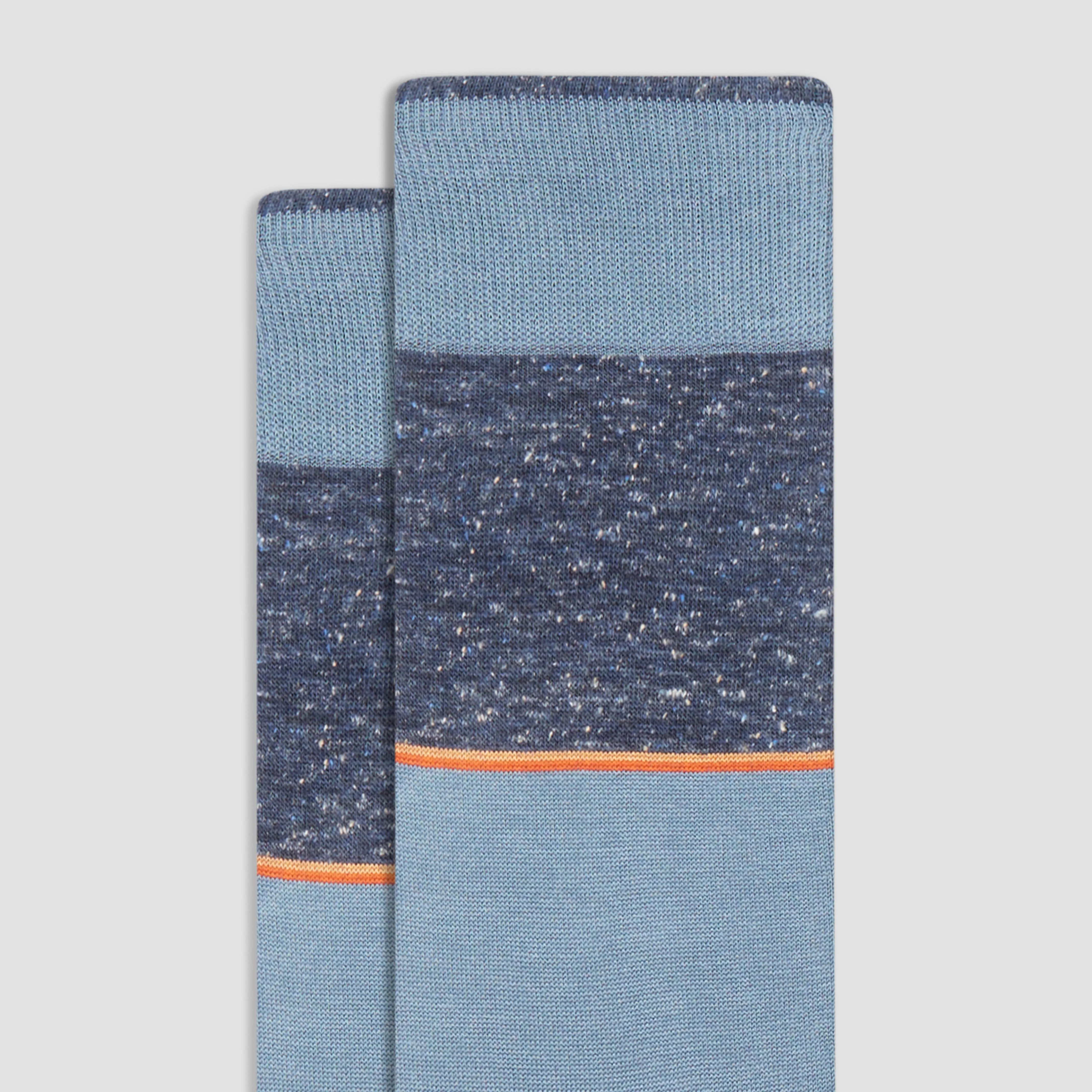 Color Block Mid-Calf Socks