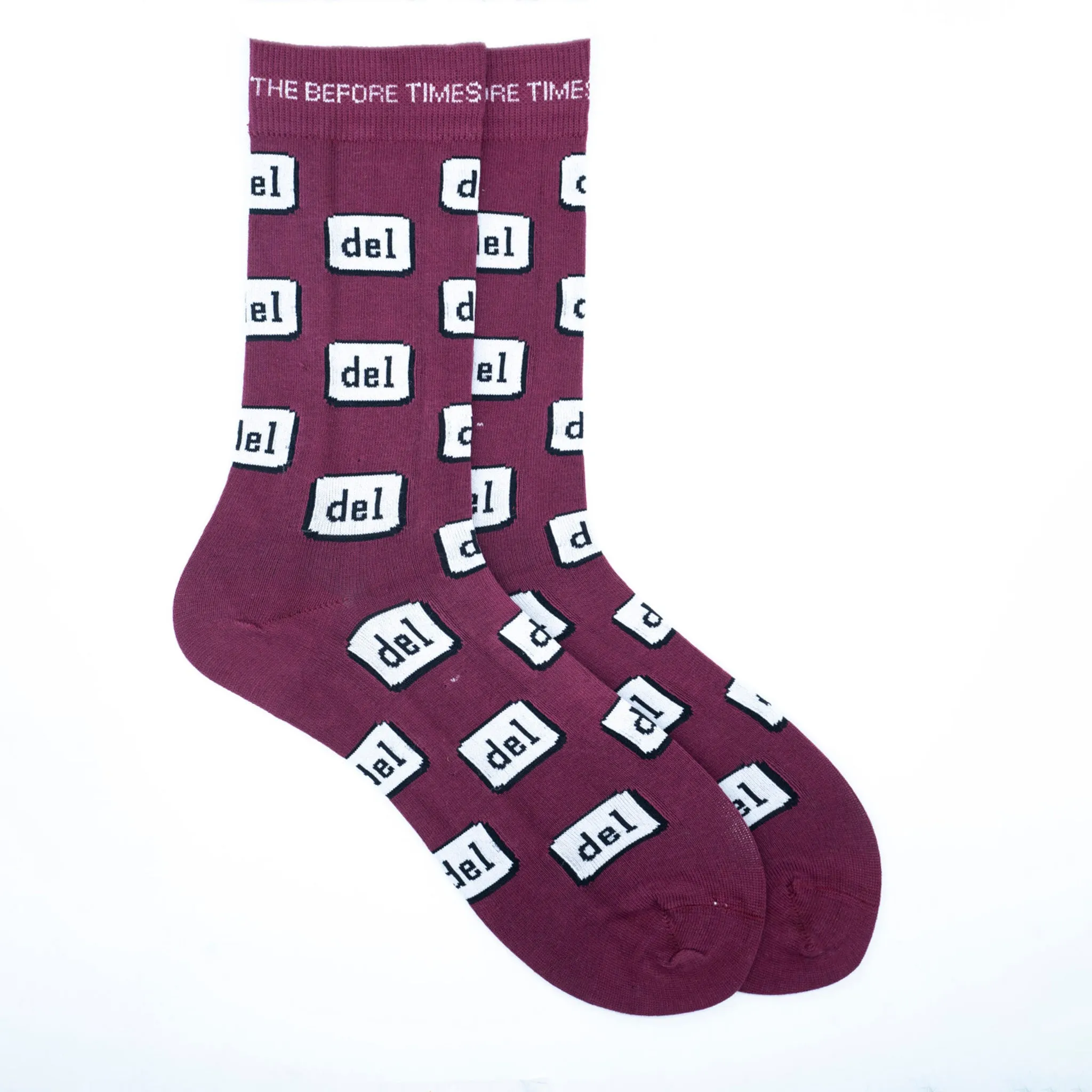 Del to the Before Times | Back to Office Mid Calf Sock