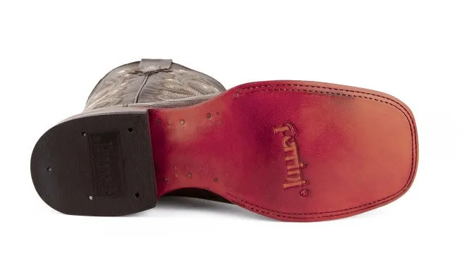 Ferrini Mens Mustang 4079309 Handcrafted Brown Cowboy Boots