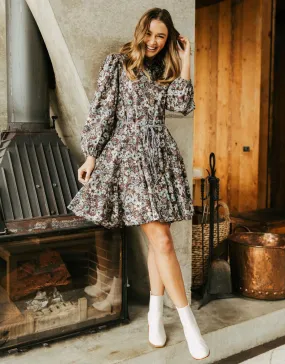 Floral Meadow Dress - Francesca Floral
