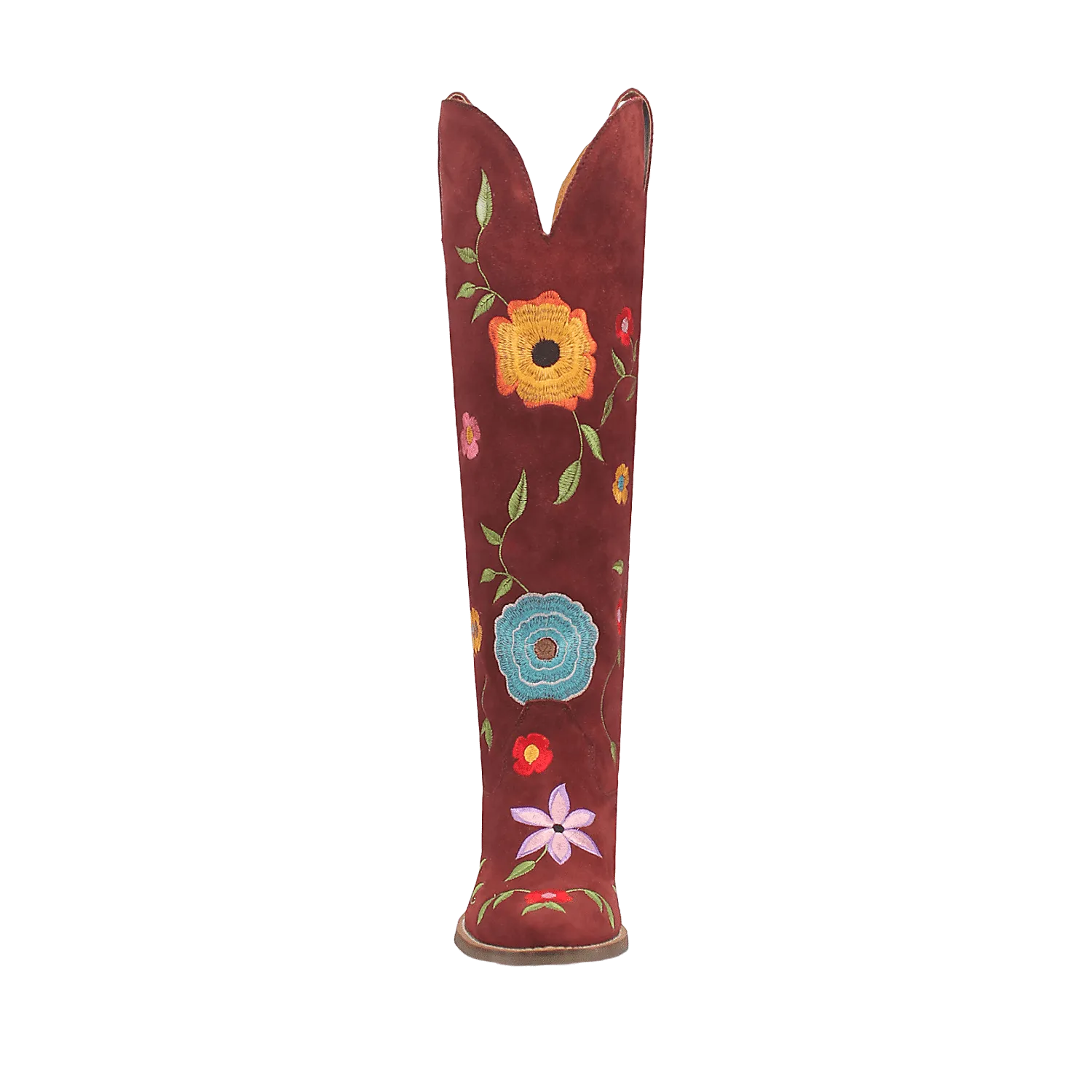 FLOWER POWER SUEDE BOOT