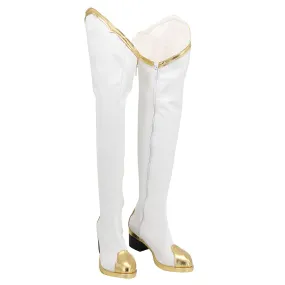 Genshin Impact Amber Cosplay Shoes Boots Halloween Costumes Accessory Custom Made