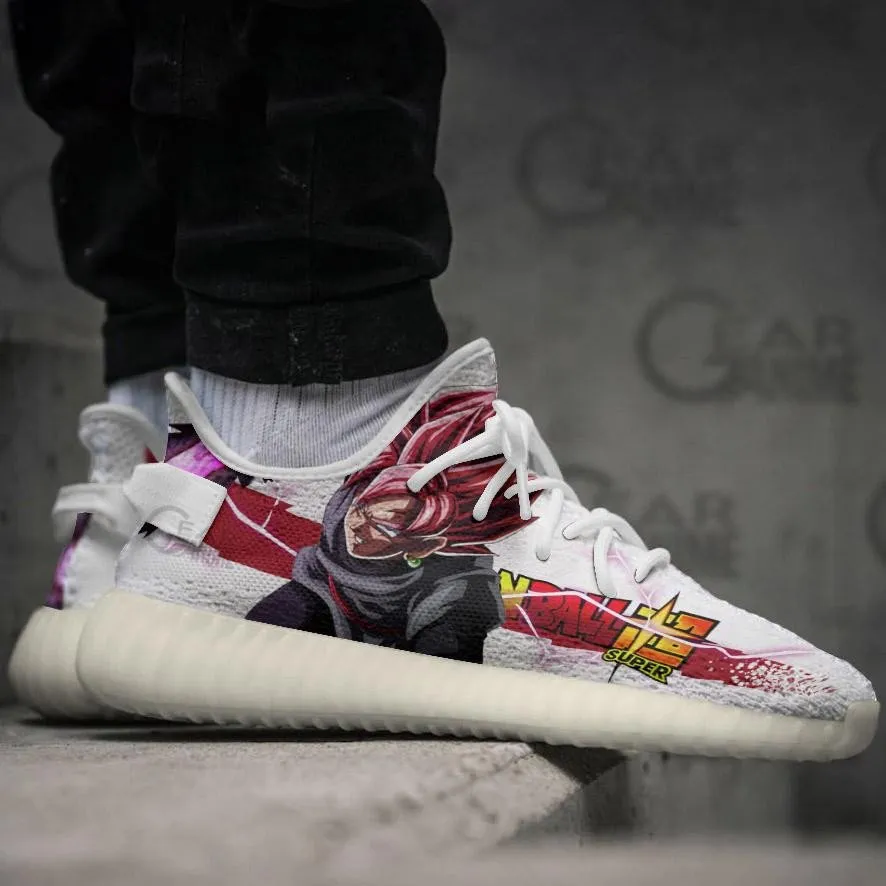 Goku Black Rose Yz Shoes Custom Anime Dragon Ball Shoes