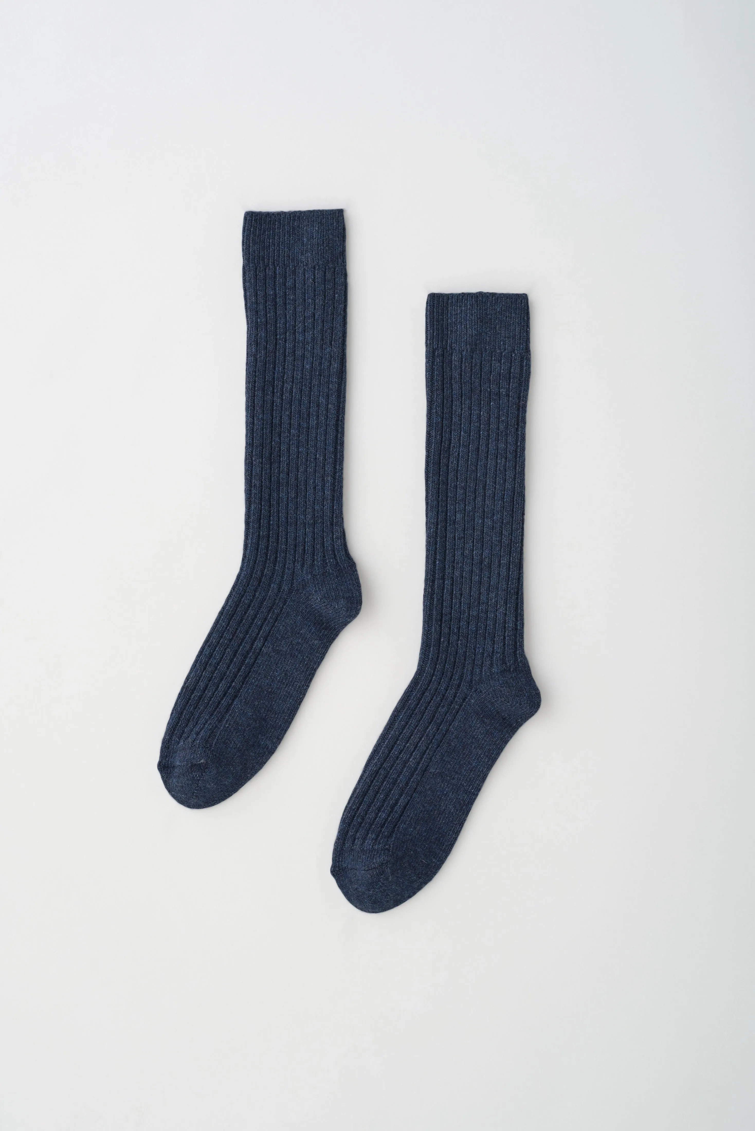 Highlands Sweater Socks in Midnight