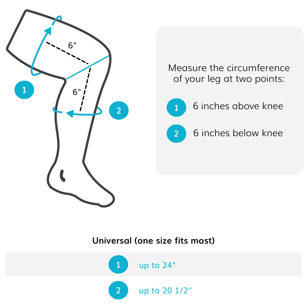 Ice Pack for Knee | Wrap Around Cold Therapy Brace for Pain Relief & Post-Surgery Cryotherapy (Universal)