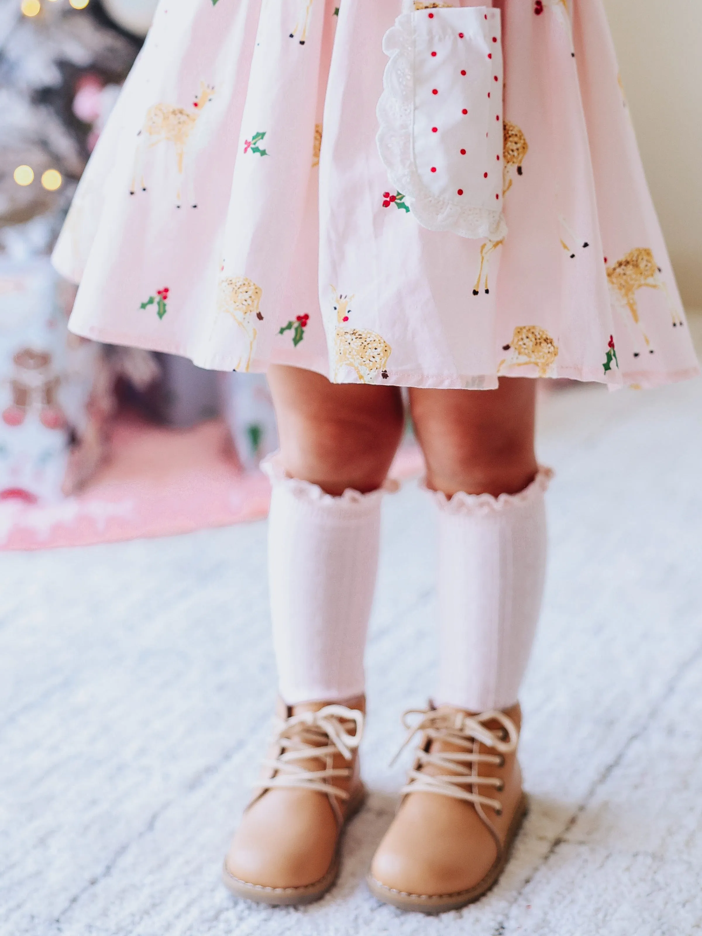 Lace Up Ankle Boot - Tan