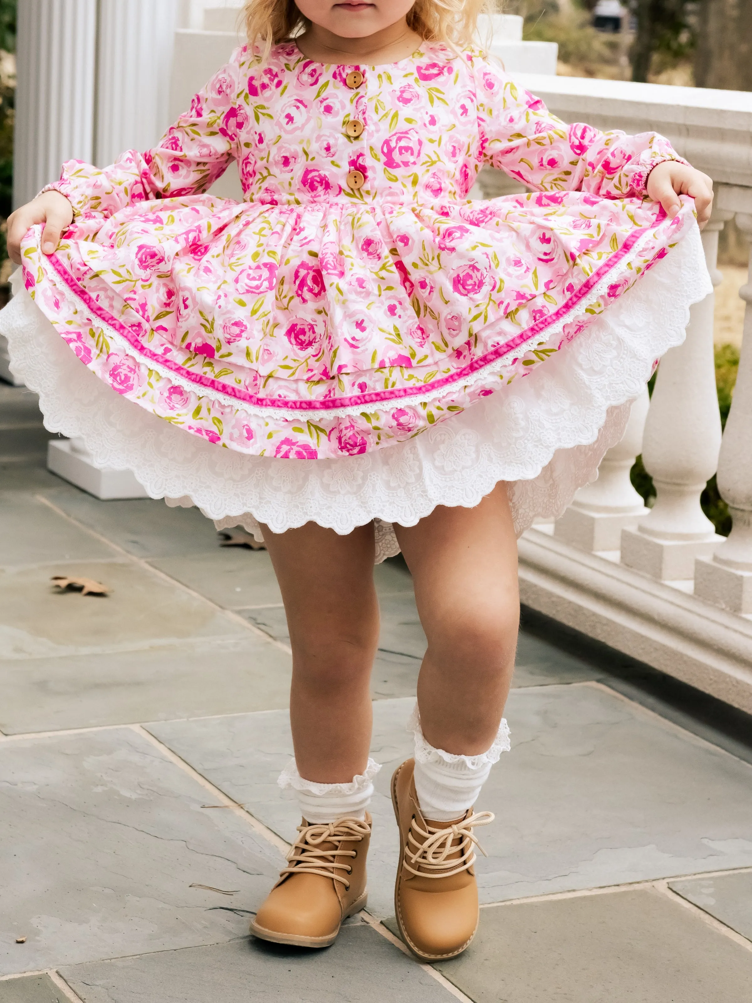 Lace Up Ankle Boot - Tan