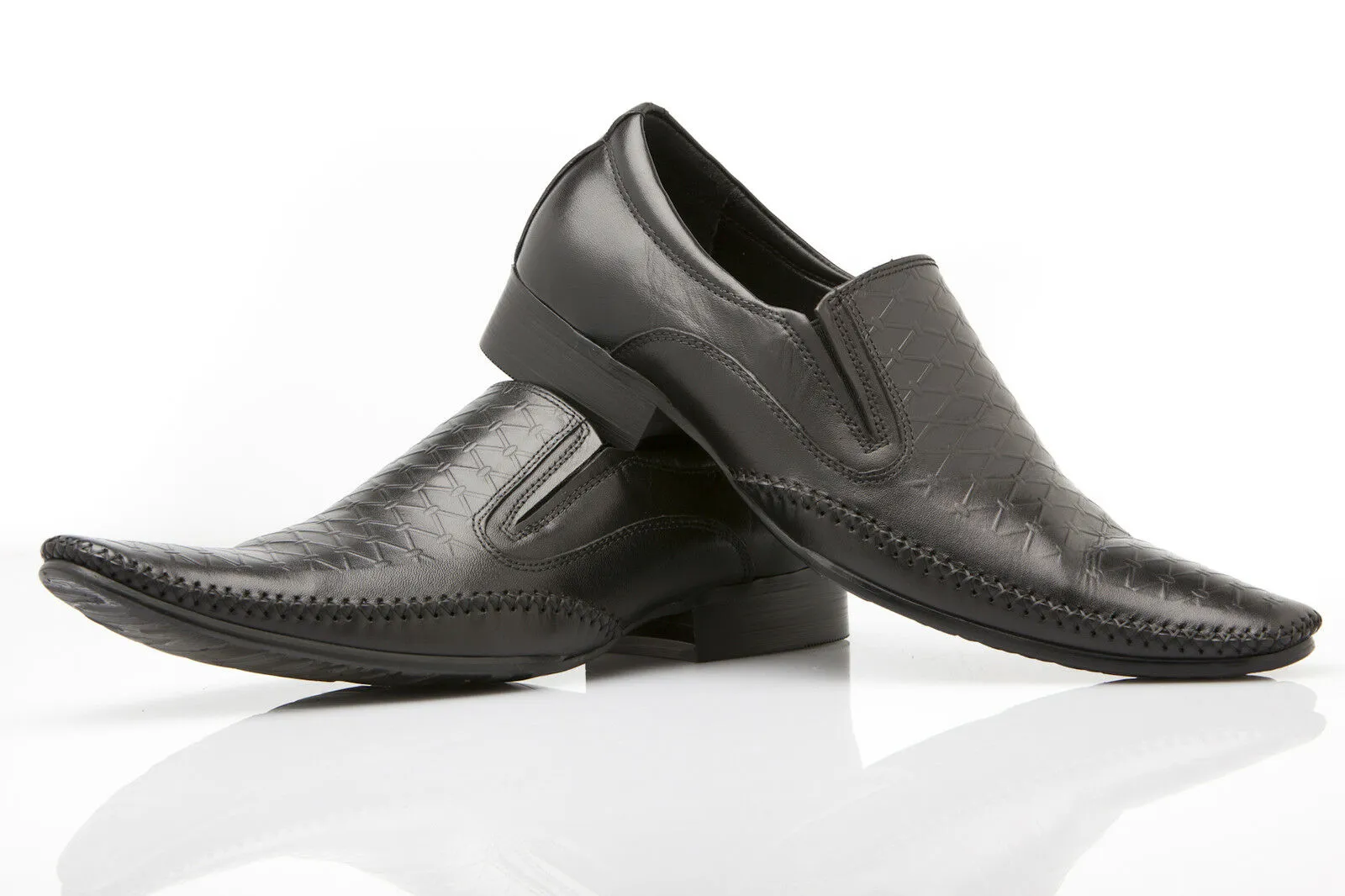 Mens Zasel Lish Shoes Black