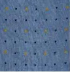 Micro Dots Socks | Light Blue Denim