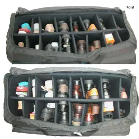 Netpack 40" Top Loader Wheeled Shoe Sample Case 40-ST & 5324