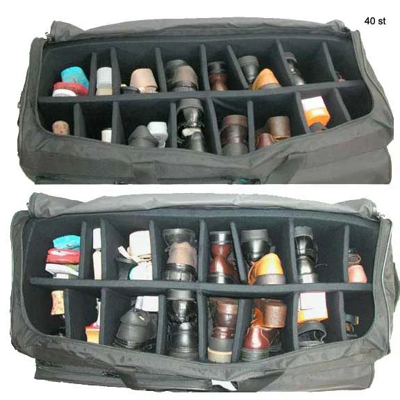 Netpack 40" Top Loader Wheeled Shoe Sample Case 40-ST & 5324