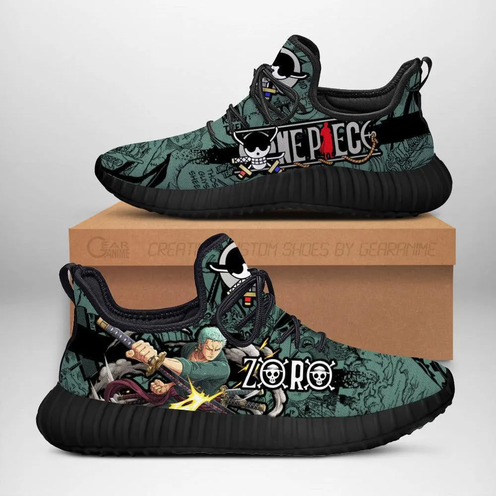 Roronoa Zoro Reze Shoes OP Anime Shoes Fan Gift Idea TT04