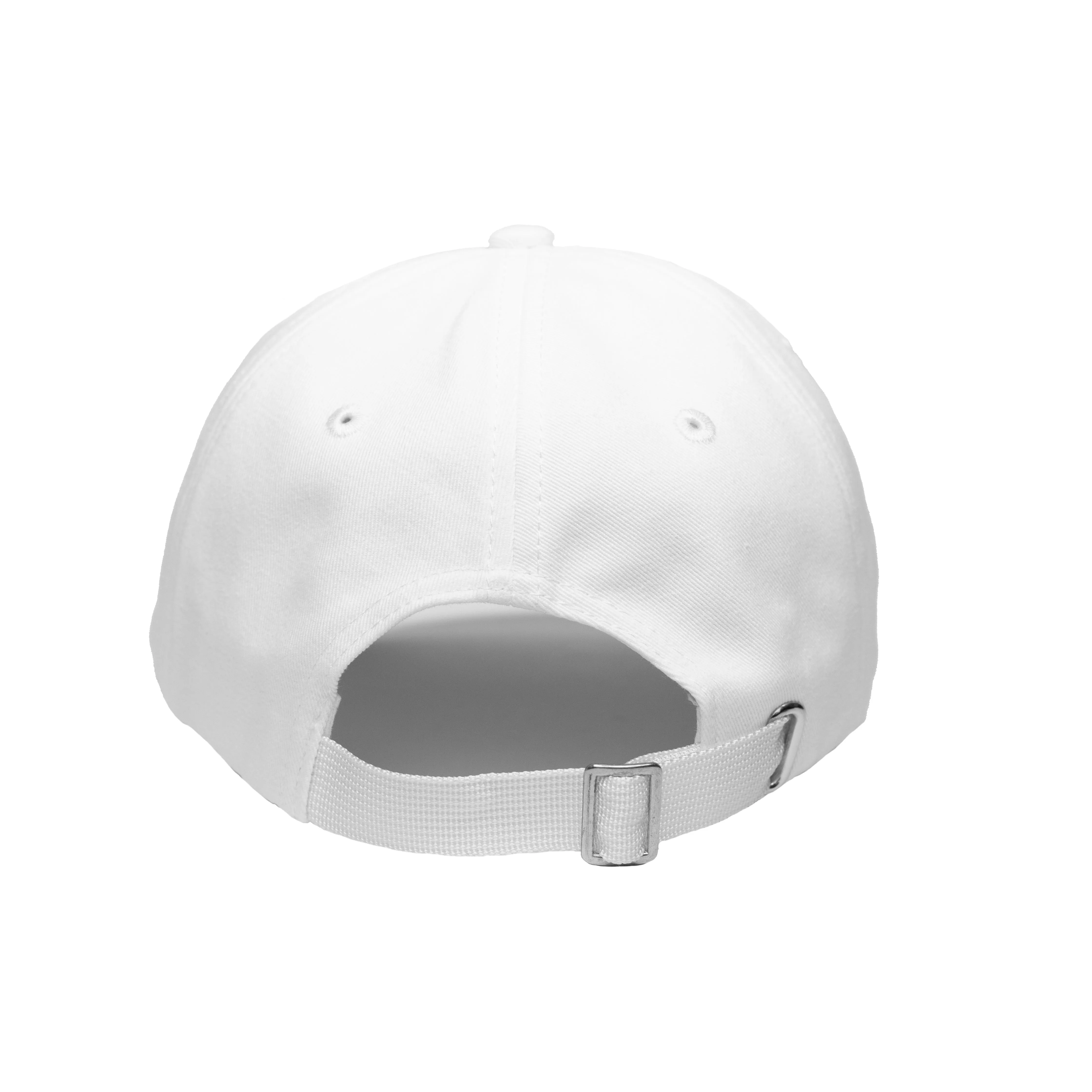 Signature Strap-Back Cap White / Black