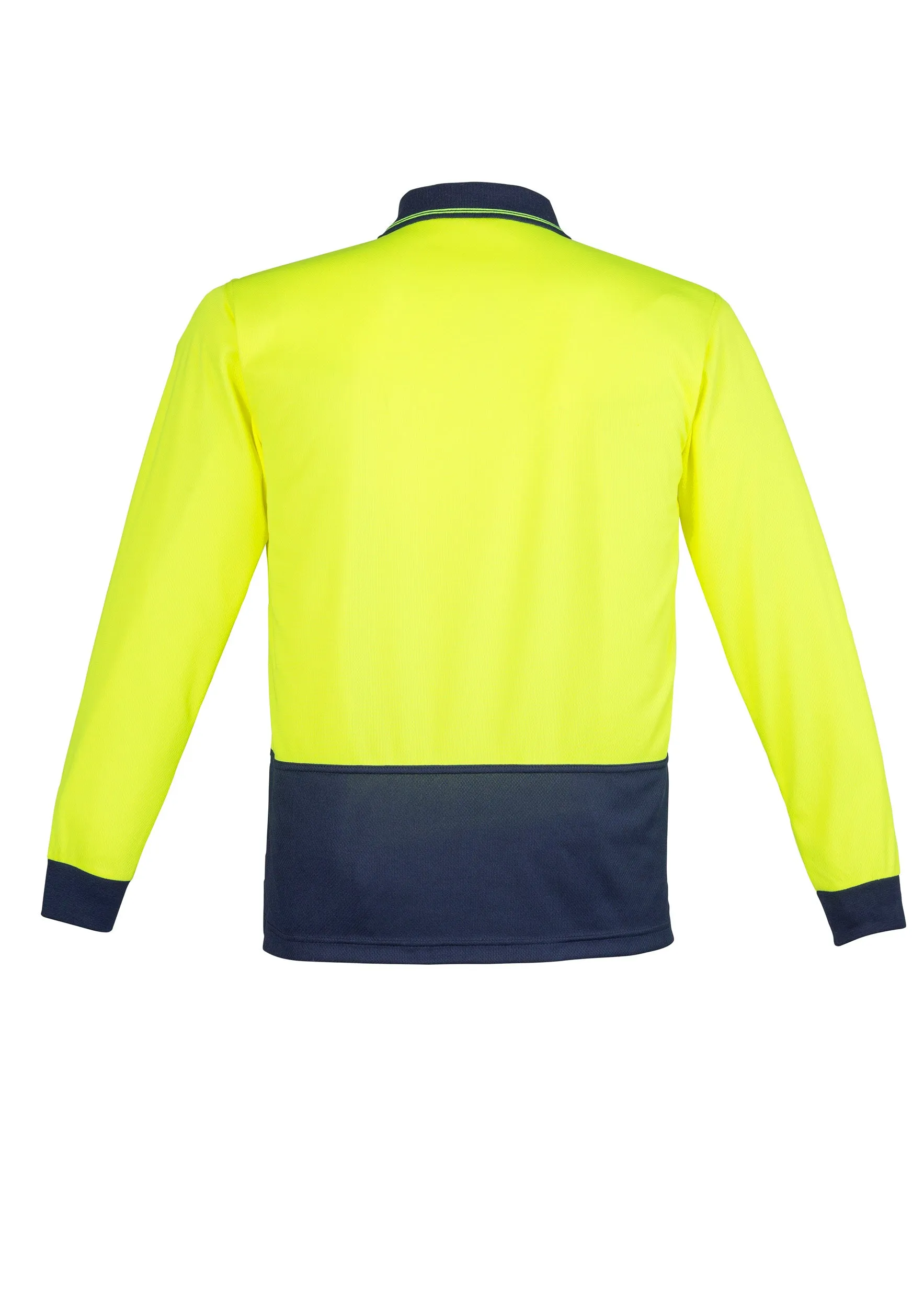 Syzmik Unisex Hi Vis Basic Long Sleeve Polo