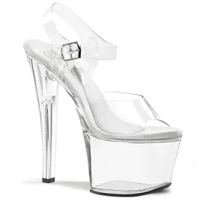 TREASURE-708 Platform Compartment Stripper Shoes