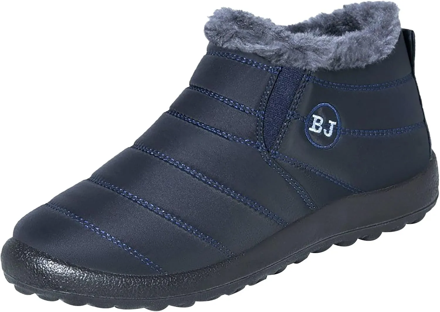 Womens Booties and Ankle Boots Plush Lined Snow Boots Non Slip Casual Boots Waterproof Shoes for Women